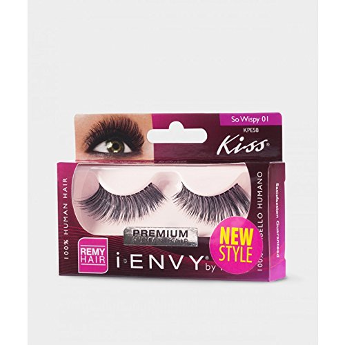KISS i-ENVY Premium So Wispy 01 Lashes (KPE58)