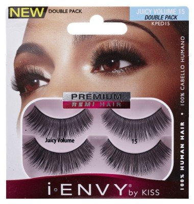 KISS i-ENVY Premium Juicy Volume 15 Double Pack (KPED15)