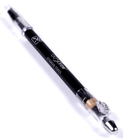 Kiss Go Brow Eyebrow Wooden Pencil - Black Brown (RBWP01)
