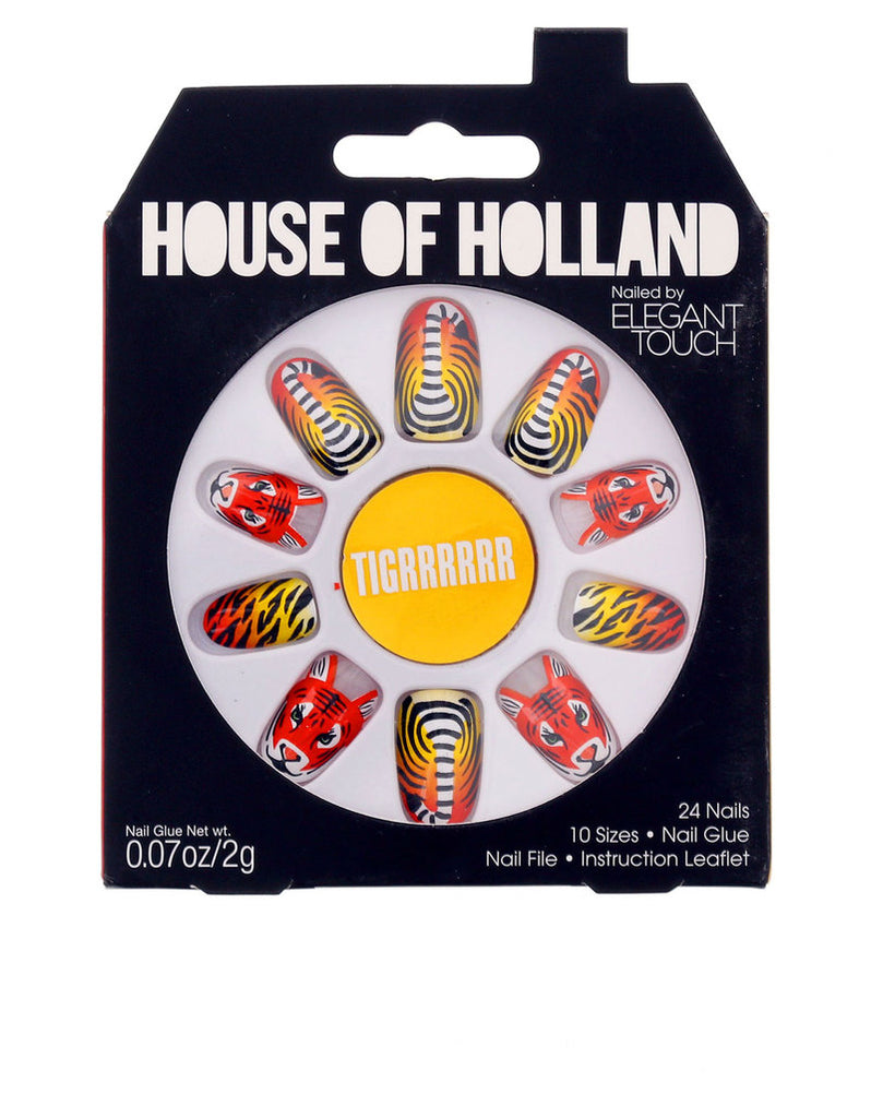 House Of Holland Nails By Elegant Touch - TIGRRRRRR
