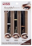 Kiss Beautiful Brow Kit - Precision (KPLK05)