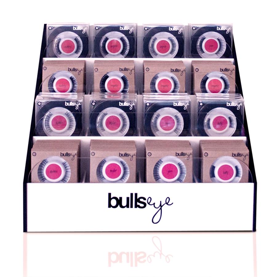 Bullseye Center Retail Lash Compact Display