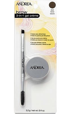 Andrea Brow 3 n 1 Gel Creme, Dark
