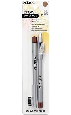 Andrea Brow Pencil Duo, Taupe