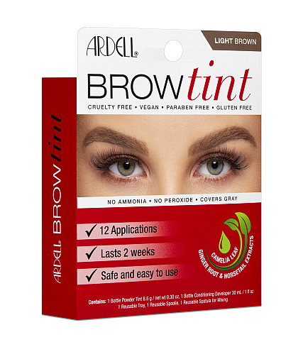 Ardell Brow Tint - Light Brown (12 Applications)