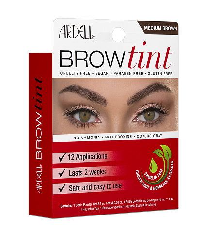 Ardell Brow Tint - Medium Brown (12 Applications)