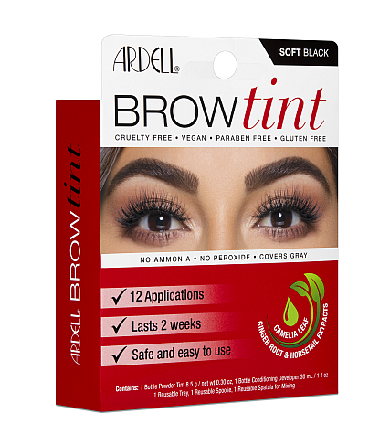 Ardell Brow Tint - Soft Black (12 Applications)