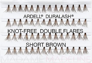 Ardell Duralash Knot-Free Double Individual Lashes Short