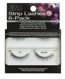 Ardell Professional Strip Lashes Fashion Lashes #110 BLACK 6 Pack Refills