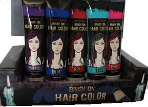 Fright Night 15 pc Brush On Hair Color Display