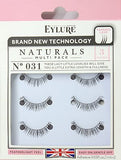 Eylure Natural Multi Pack Eyelashes No. 031