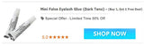 Mini False Eyelash Glue (Dark Tone) - BOGO (Buy 1, Get 1 Free Deal)