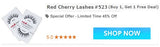 Red Cherry Lashes #523 - BOGO (Buy 1, Get 1 Free Deal)