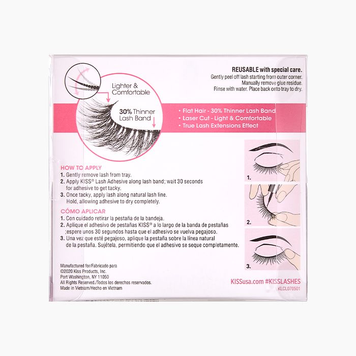 KISS Lash Couture LuXtensions - Strip 01 (Russian Volume)