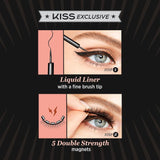 KISS Magnetic Eyeliner & Lash Kit - Lure