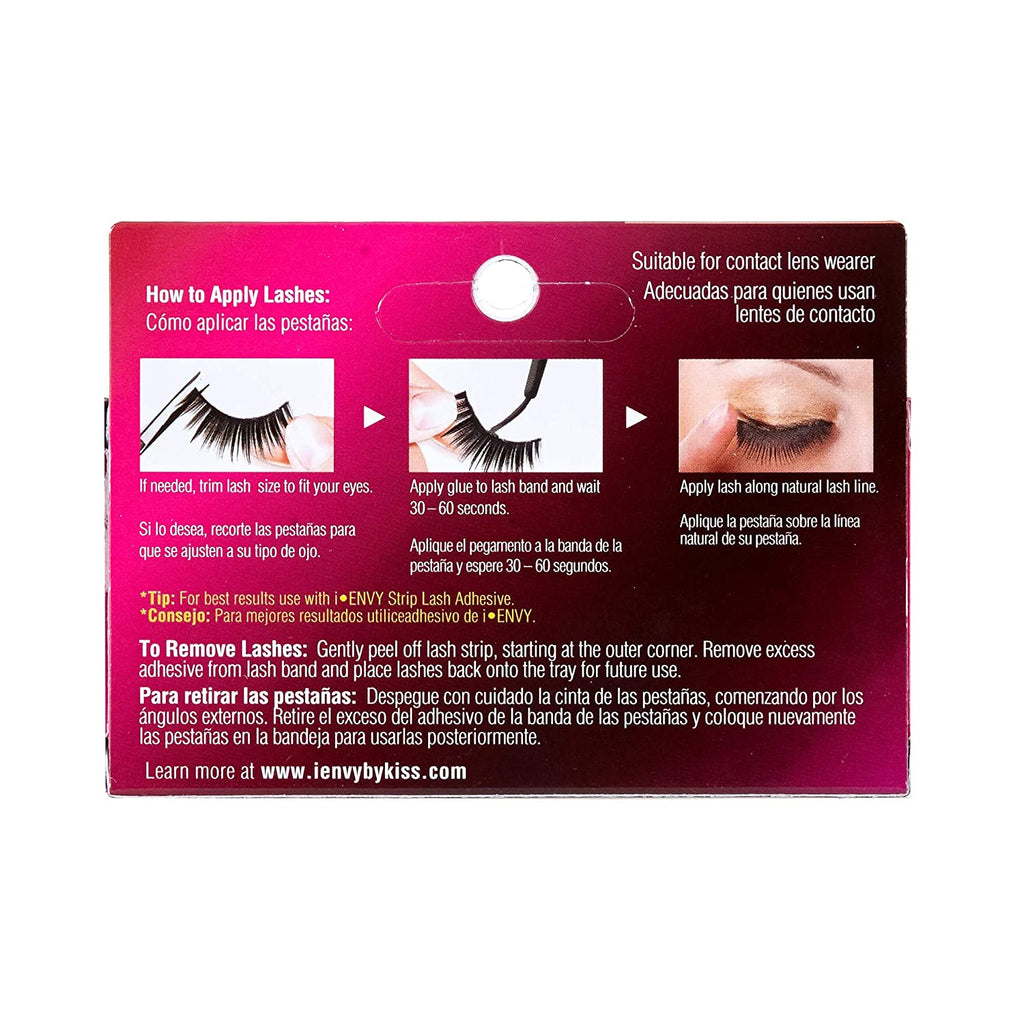 KISS i-ENVY Premium Double Layer 16 Lashes (KPE70)