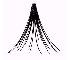 KISS i-ENVY Professional Ultra Black Knot Free Short 70PC (PKPE04UB)