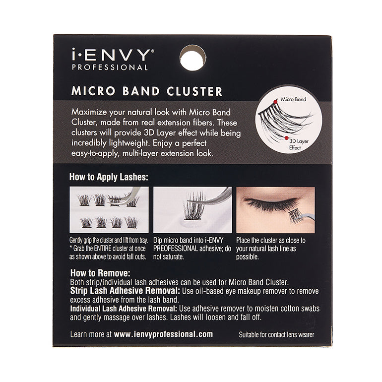 KISS i-ENVY Pro Microband Cluster Eyelashes - Medium