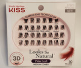 KISS EVER-EZ Lashes Lash Trio - MEDIUM COMBO (KPLC02)