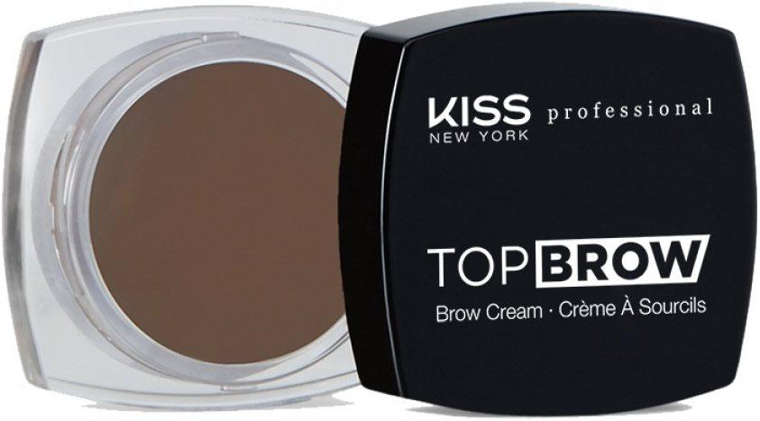 Kiss NY Pro Top Brow Cream - Dark Brown