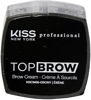Kiss NY Pro Top Brow Cream - Ebony