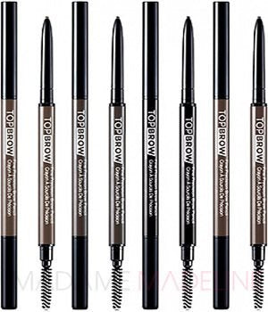 Kiss NY Pro Top Brow Sculpting Pencil CHOCOLATE (KBSP02)