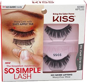 Kiss So Simple Ss03 Lashes Short (KPTL03)