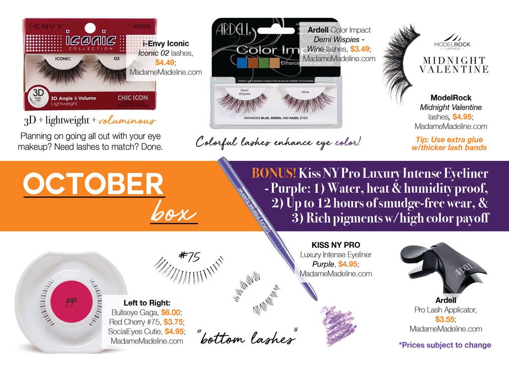 Lash Discovery Box October 2018 Box