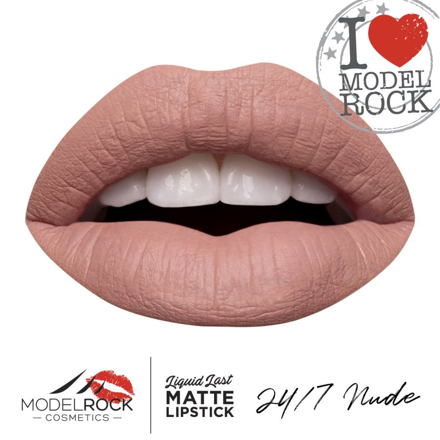 MODELROCK Liquid Last Liquid to Matte Lipstick 24/7 NUDE