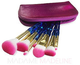 Miss Adoro Diamond Rainbow 8 Piece Makeup Brush Set