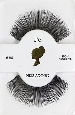 Miss Adoro False Eyelashes #80