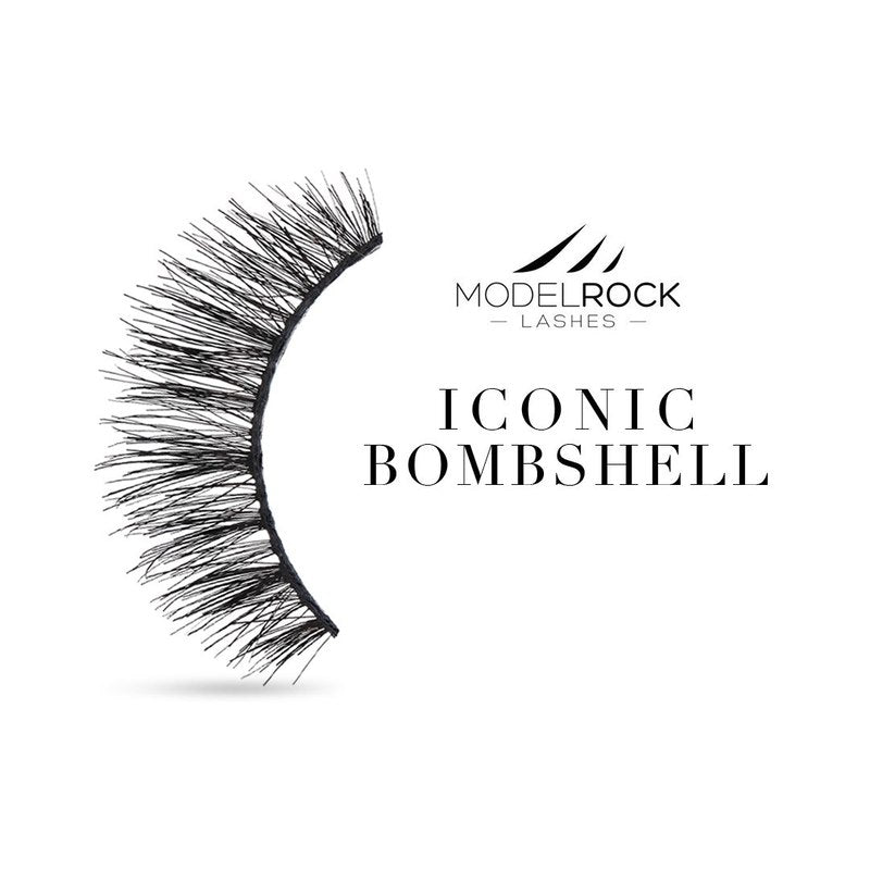 ModelRock Signature Range Lashes - Iconic Bombshell - Double layered Lashes