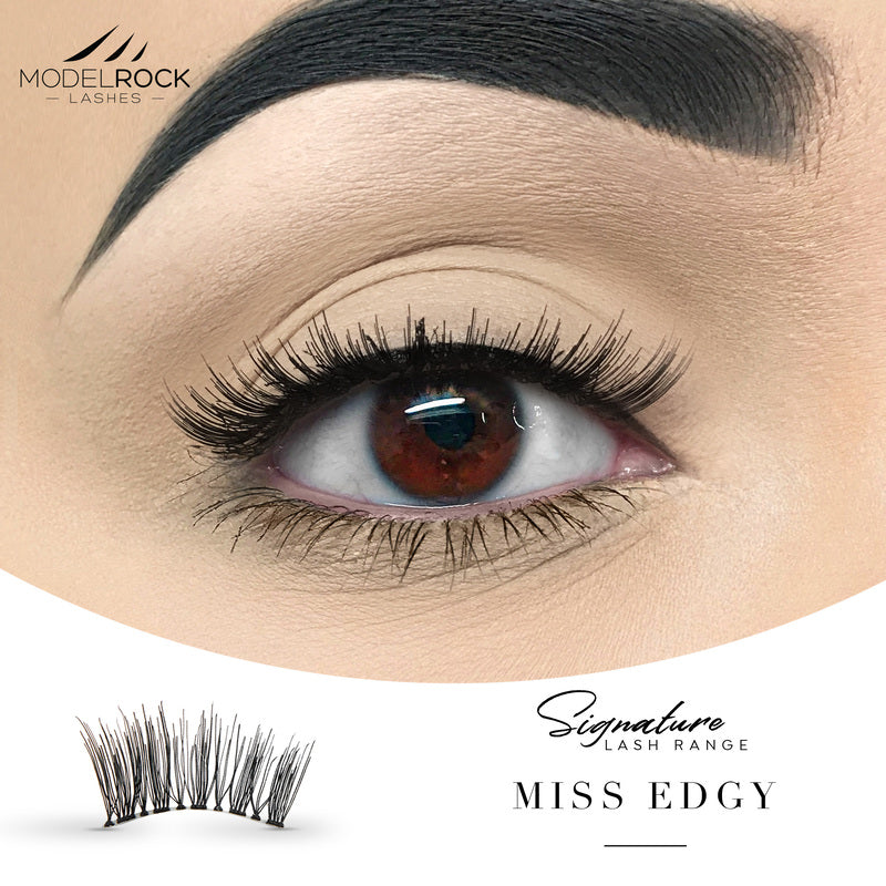 ModelRock Signature Range Lashes - Miss EDGY twin pk