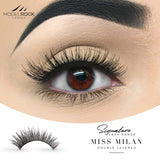 ModelRock Signature Range Lashes - Miss Milan - Double Layered Lashes