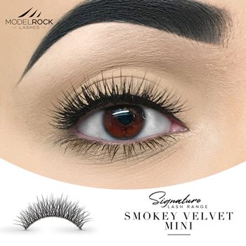 ModelRock Smokey Velvet - 'Mini' Double Layered Lashes
