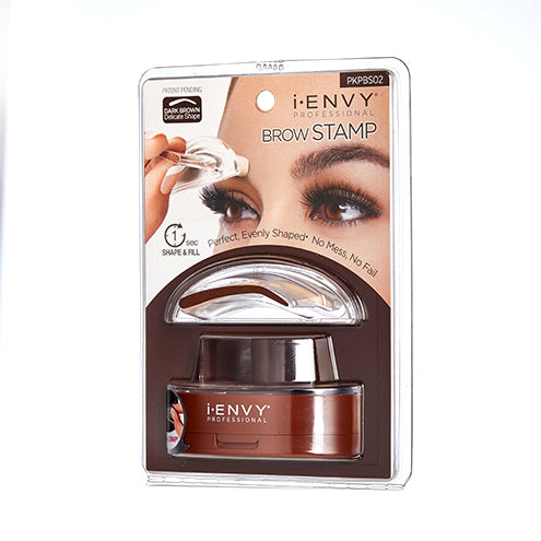 KISS i-ENVY Professional Brow Stamp Kit Dark Brown (PKPBS02)