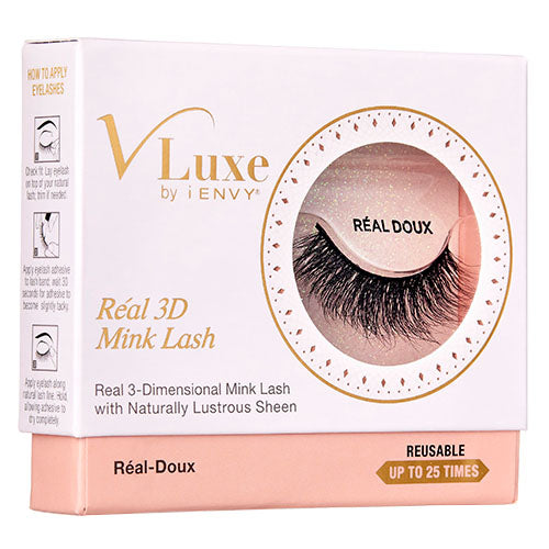V-Luxe by KISS i-Envy Real 3D Mink Lashes - Real Doux (VLER03)