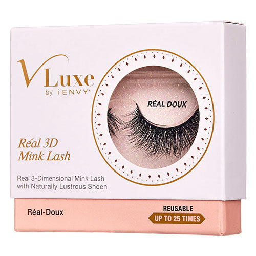 V-Luxe by KISS i-Envy Real 3D Mink Lashes - Real Doux (VLER03)