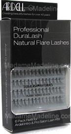 Ardell Professional Individual Lashes Duralash Naturals LONG Lashes 6 Pack Refills