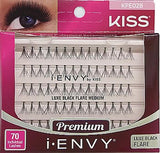 KISS i-ENVY Individual Lashes LUXE Black Medium (KPE02B)