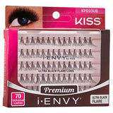 KISS i-ENVY Individual Lashes ULTRA Black Long (KPE03UB)