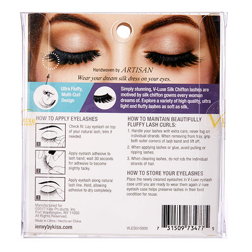 V-Luxe by KISS Silk Chiffon A-LINE Eyelashes