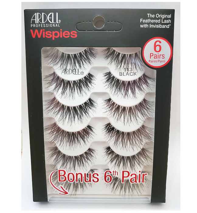 Ardell 5 Pack Lashes #113 Wispies (67516)