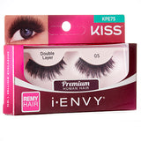 KISS i-ENVY Premium Double Layer 05 Lashes (KPE75)