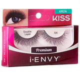 KISS i-ENVY Premium Double Layer 04 Lashes (KPE74)
