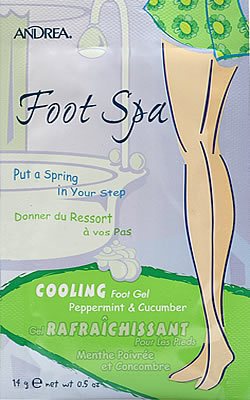 Andrea Foot Spa - Cooling Foot Gel (1 Packet)