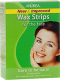 Andrea Wax Strips for the Face - 20 Applications