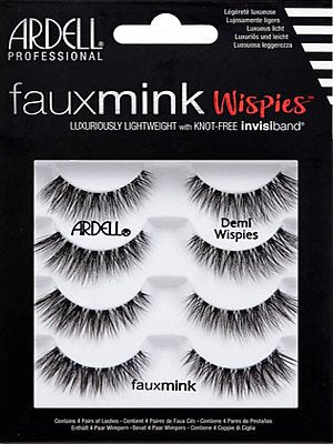 Ardell Faux Mink Lashes Demi Wispies 4-Pack