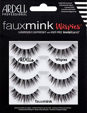 Ardell Faux Mink Lashes Wispies 4-Pack