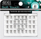 Ardell Soft Touch Knotted Flare Trios Individuals Long Black